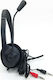 VS Audio Mee-Ole PC-900 On Ear Multimedia Headphone with Microphone 3.5mm Jack