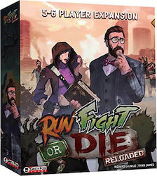 Grey Fox Games Επέκταση Παιχνιδιού Run Fight or Die Reloaded για 5-6 Παίκτες 10+ Ετών