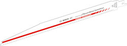 Bosch 2608653273 Λάμα Endurance For Wood and Metal για Μέταλλο και Ξύλο 300mm