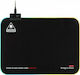 Kruger & Matz Medium Gaming Mouse Pad with RGB Lighting USB Black 350mm Warrior