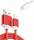 Chengxin USB 2.0 to micro USB Cable Κόκκινο 1.64m