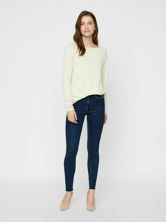 Vero Moda Damen Langarm Pullover Birch