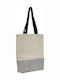 Ubag Newport Stoff Einkaufstasche für Einkaufen Natural/Navy