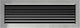 Kratki Fresh Ορθογώνια Περσίδα Τζακιού 49x17cm Inox