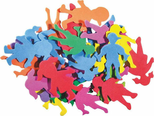 Junior Felt Foam Kids Multicolor 40pcs 137303