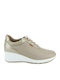 Damen Anatomisch Sneakers Gold