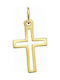 Senza Women's Cross from Gold Plated Silver