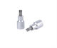 Tactix Socket Tip CR-V 1/2" Straight Walnut with Straight Tip and Socket 1/2'' 10mm