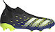 Adidas Predator Freak.3 Laceless FG Ψηλά Ποδοσφαιρικά Παπούτσια με Τάπες Μαύρα