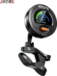 Aroma Chromatisch Tuner AT-11 in Schwarz Farbe