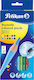 Pelikan Colored Pencil Set with Eraser Package of 1 packages