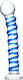 Glas Γυάλινο Dildo Blue 18cm