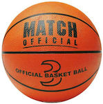 John Match Official Size 3 Kids Ball Basketball Orange