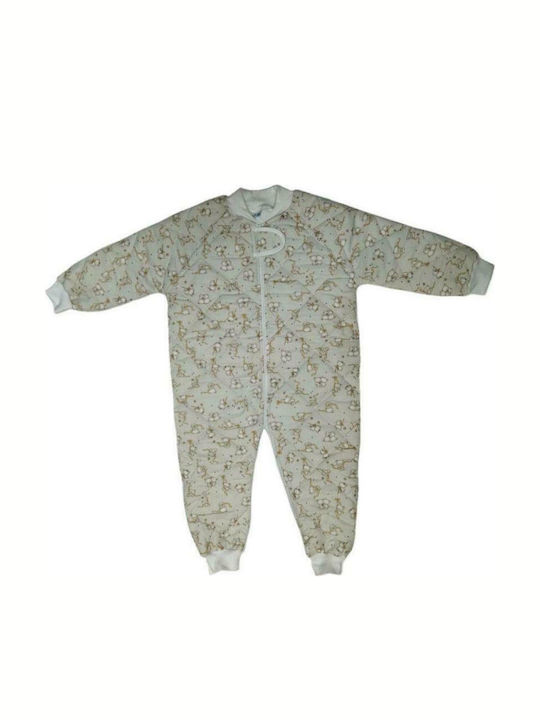Baby Star Winter Sleeping Bag with Feet Teddy Bears No4 2.5 Tog Beige