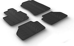 Gledring Set Front and Back 4pcs for BMW X3 2010 Black