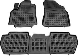 Rezaw Plast Σετ Μπροστινά και Πίσω 3τμχ για Citroen Berlingo 2008-2018 Μαύρα Rezaw Plast Σετ Μπροστινά και Πίσω 3τμχ για Citroen Berlingo 2008-2018 Μαύρα