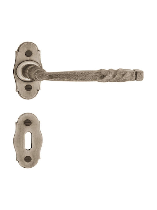 Conset Hebel Mittlere Tür mit Rosette C935 Paar...