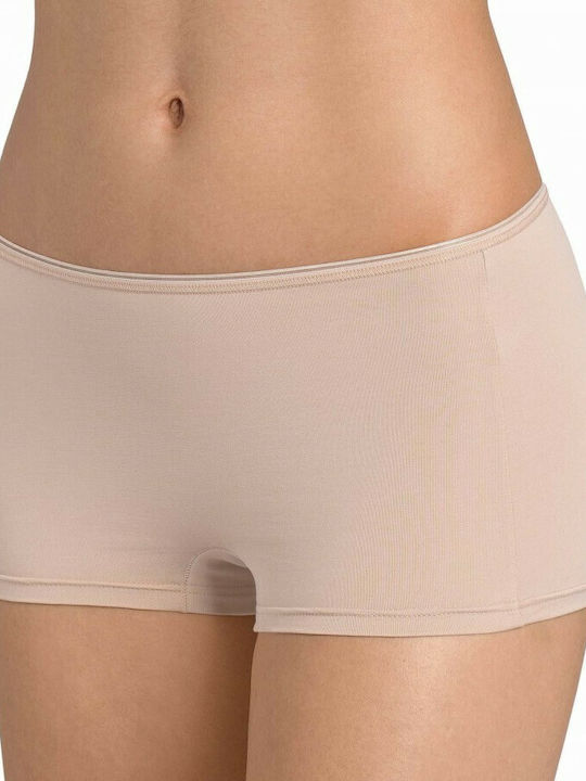 Sloggi Sensation Γυναικείο Boxer Μπεζ