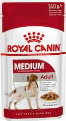 Royal Canin Medium Umedă pentru Câini Câine cu Carne în Plic 10 x 140gr. 1709002