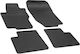 Rigum Set of Front and Rear Mats 4pcs for Mercedes-Benz ML 2006-2012 Black