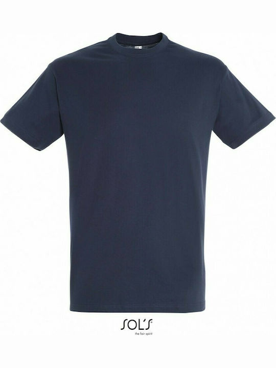 Sol's Regent Men's Short Sleeve Promotional T-Shirt French Navy 11380-319