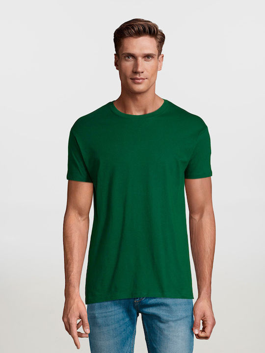 Sol's Regent Ανδρικό Διαφημιστικό T-shirt Κοντομάνικο Bottle Green