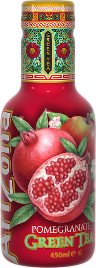 Arizona Green Ice Tea Ρόδι Χωρίς Ανθρακικό σε Μπουκάλι 450ml