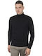 Tom Tailor Men's Long Sleeve Sweater Turtleneck Black 1013723-29999