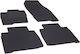 Rigum Set of Front and Rear Mats 4pcs for Ford Galaxy 2015 2023 Black