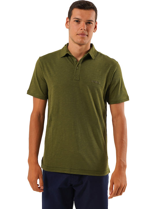 O'neill Men's Short Sleeve Blouse Polo Khaki