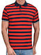 The Bostonians Herren Kurzarmshirt Polo Rot