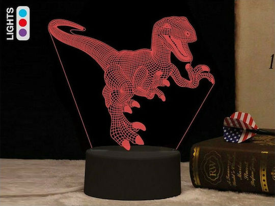 I-Total Decorative Lamp 3D Illusion Multicolour