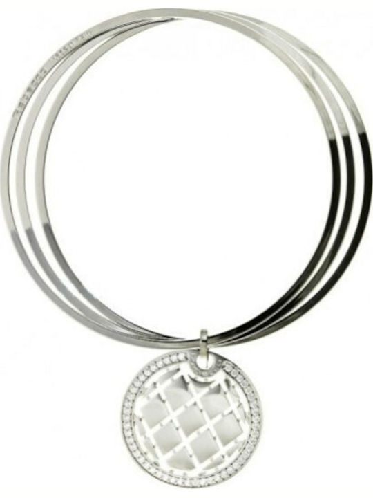 Rebecca Melrose Women's Bracelet Handcuffs made of Silver