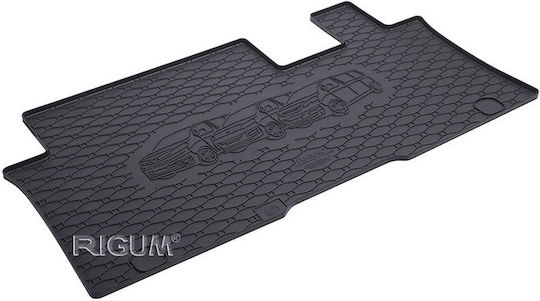 Rigum Trunk Mat for Peugeot Traveller Toyota Proace (Verso) Citroen SpaceTourer Black