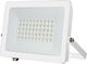 Lucas LED Στεγανός Προβολέας LED 50W Ψυχρό Λευκό 6400K IP66