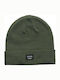 Beanie Beanie Knitted in Khaki color