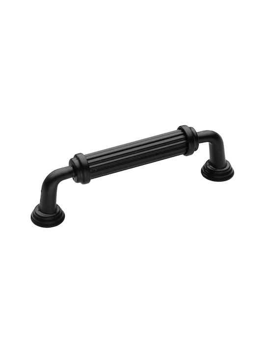 Roline 677 Handle Furniture made of Metallic Matte Black 145mm (Center Distance 128mm) 677 1pcs