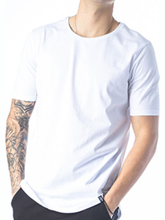 Paco & Co 85101 Men's Short Sleeve T-shirt White