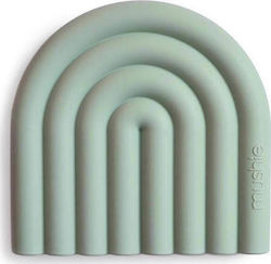 Mushie Rainbow Beißspielzeug für Zahnen aus Silikon für 0 m+ 1Stück