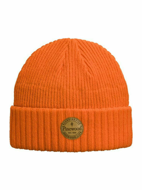 Pinewood Windy 1110-504 Knitted Beanie Cap Orange