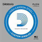 Daddario Single Plain Steel .014