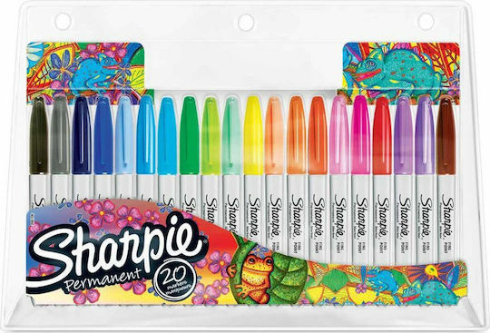Sharpie Permanent Fine Zeichenmarker 1mm Dünne Set 12Stück
