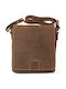 Fetiche Leather Leather Men's Bag Messenger Tabac Brown