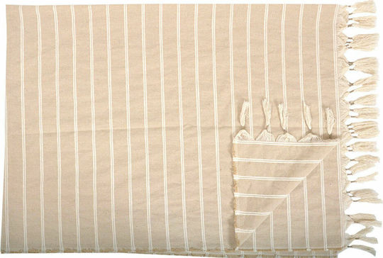 InTheBox Ammos 2 Фотьойл Throw 150x210см Бежово Бяло