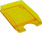 Arda Transparent Filing Tray Plastic 800 Orange