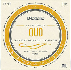 Daddario Oud Normal Tension EJ95 Χορδές 22 - 41" για Ούτι Daddario Oud Normal Tension EJ95 Χορδές 22 - 41" για Ούτι