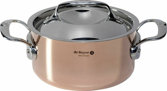 De Buyer Prima Matera Deep Stainless Steel Pot 1.8lt / 16cm