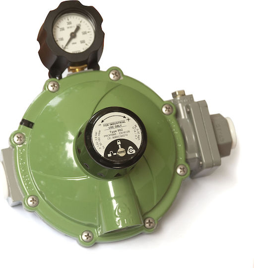 Thermogatz Reca Gas Regulator with Manometer External Setting