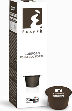 Caffitaly Capsules Espresso Corposo Compatible with Machine Caffitaly 10caps,tobolek
