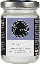 Fleur Craft Crackle Transparent Επιφάνειας Medium Crackle 330ml